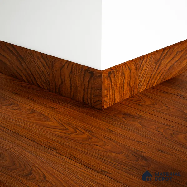 MDF Skirting Aristo PM 00359 E | 8 ft x 3 Inch | Compatible for Laminate Wood Floor LF 00259