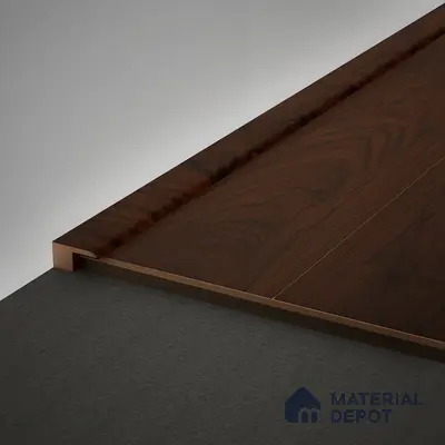 MDF Edge Profile Aristo PM 00359 T | 8 ft x 18 mm x 12 mm | Compatible for Laminate Wood Floor LF 00259