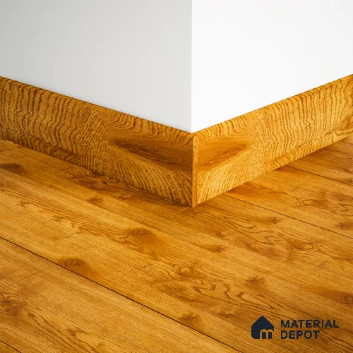 MDF Skirting Aristo PM 00363 E | 8 ft x 3 Inch | Compatible for Laminate Wood Floor LF 00260