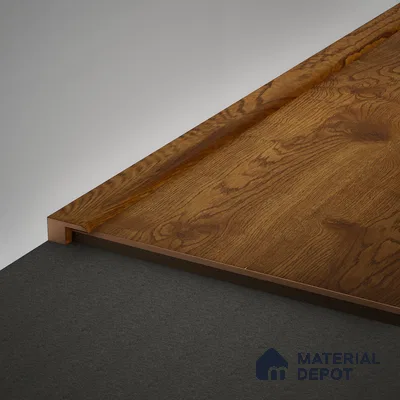 MDF Edge Profile Aristo PM 00363 U | 8 ft x 23 mm x 12 mm | Compatible for Laminate Wood Floor LF 00260