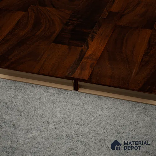 MDF T Profile Gleam PM 00385 M | 8 ft x 12 mm x 12 mm | Compatible for Laminate Wood Floor LF 00261