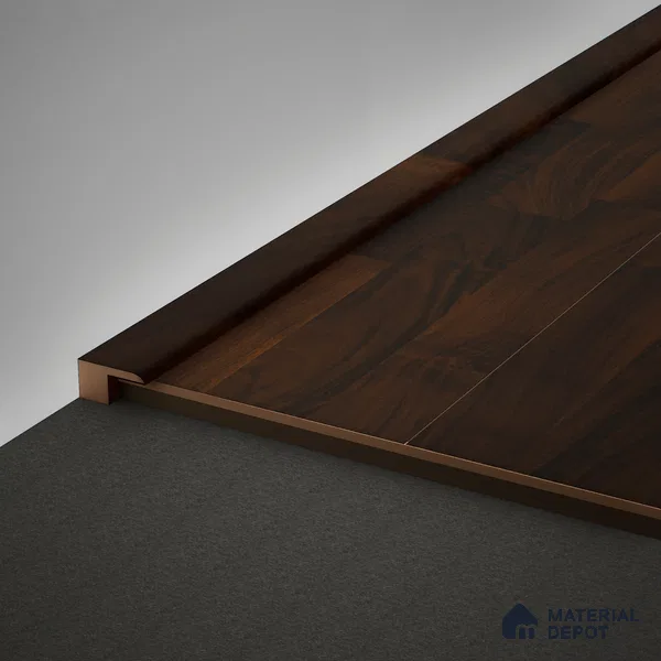 MDF Edge Profile Gleam PM 00385 V | 8 ft x 25 mm x 12 mm | Compatible for Laminate Wood Floor LF 00261
