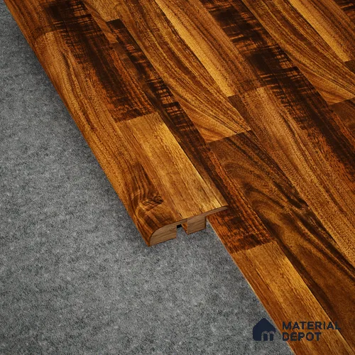 MDF Reducer R Profile Gleam PM 00383 J | 8 ft x 18 mm x 12 mm | Compatible for Laminate Wood Floor LF 00262