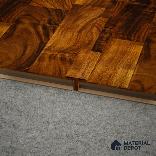 MDF T Profile Gleam PM 00383 P | 8 ft x 23 mm x 12 mm | Compatible for Laminate Wood Floor LF 00262