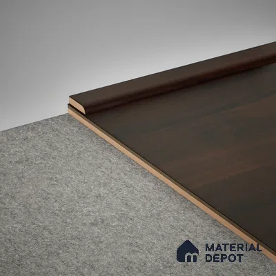 MDF Corner Beading Profile Gleam PM 00386 B | 8 ft x 18 mm x 12 mm | Compatible for Laminate Wood Floor LF 00263