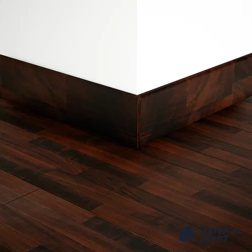 MDF Skirting Gleam PM 00386 F | 8 ft x 3.5 Inch | Compatible for Laminate Wood Floor LF 00263