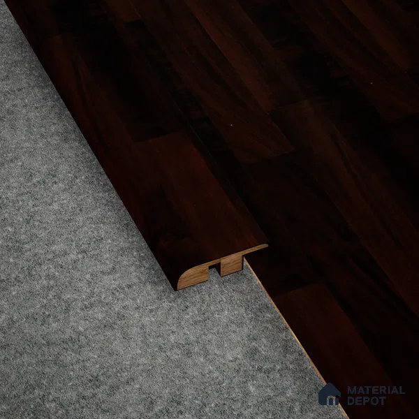 MDF Reducer R Profile Gleam PM 00386 I | 8 ft x 16 mm x 12 mm | Compatible for Laminate Wood Floor LF 00263