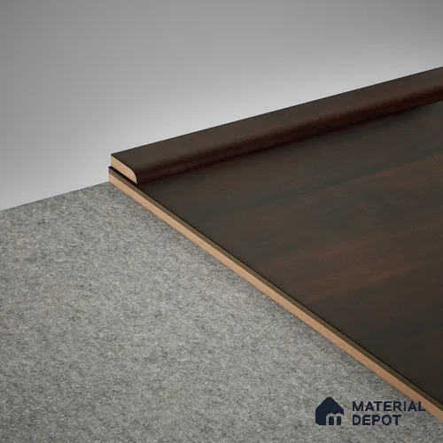 MDF Corner Beading Profile Gleam PM 00386 | 8 ft x 12 mm x 12 mm | Compatible for Laminate Wood Floor LF 00263