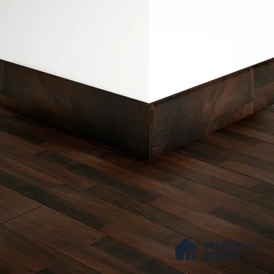 MDF Skirting Gleam PM 00387 D | 8 ft x 2.5 Inch | Compatible for Laminate Wood Floor LF 00264