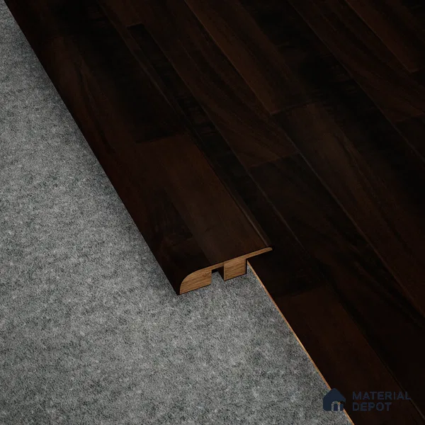 MDF Reducer R Profile Gleam PM 00387 I | 8 ft x 16 mm x 12 mm | Compatible for Laminate Wood Floor LF 00264