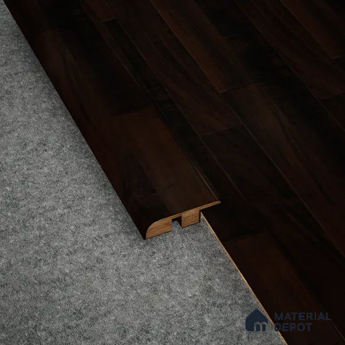MDF Reducer R Profile Gleam PM 00387 K | 8 ft x 23 mm x 12 mm | Compatible for Laminate Wood Floor LF 00264