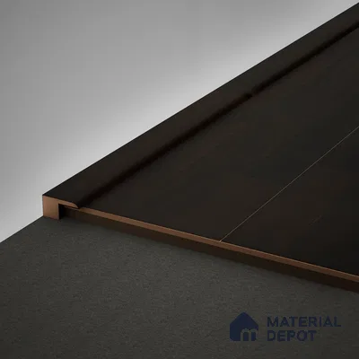 MDF Edge Profile Gleam PM 00387 V | 8 ft x 25 mm x 12 mm | Compatible for Laminate Wood Floor LF 00264