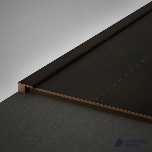 MDF Edge Profile Gleam PM 00387 V | 8 ft x 25 mm x 12 mm | Compatible for Laminate Wood Floor LF 00264