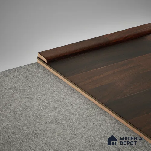 MDF Corner Beading Profile Gleam PM 00384 C | 8 ft x 25 mm x 12 mm | Compatible for Laminate Wood Floor LF 00265
