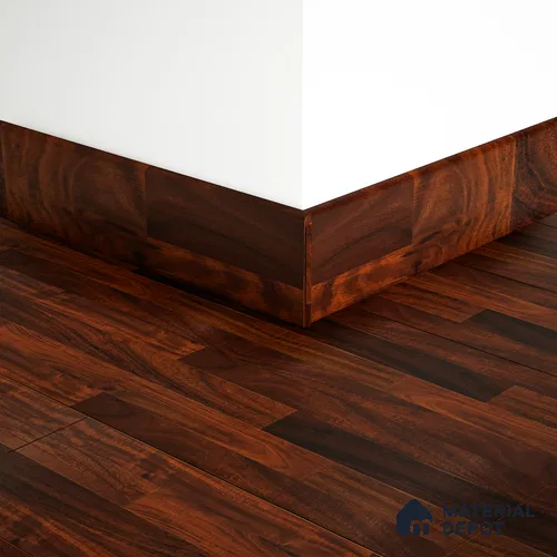MDF Skirting Gleam PM 00384 F | 8 ft x 3.5 Inch | Compatible for Laminate Wood Floor LF 00265