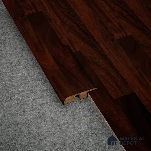 MDF Reducer R Profile Gleam PM 00384 H | 8 ft x 12 mm x 12 mm | Compatible for Laminate Wood Floor LF 00265
