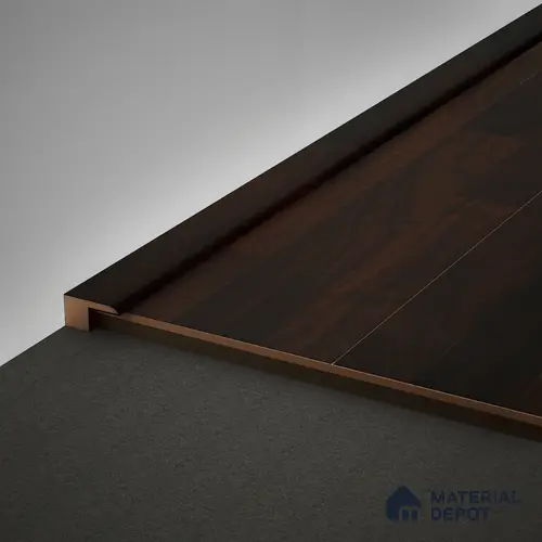 MDF Edge Profile Gleam PM 00384 T | 8 ft x 18 mm x 12 mm | Compatible for Laminate Wood Floor LF 00265