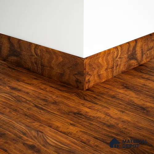 MDF Skirting Heirloom PM 00353 F | 8 ft x 3.5 Inch | Compatible for Laminate Wood Floor LF 00267