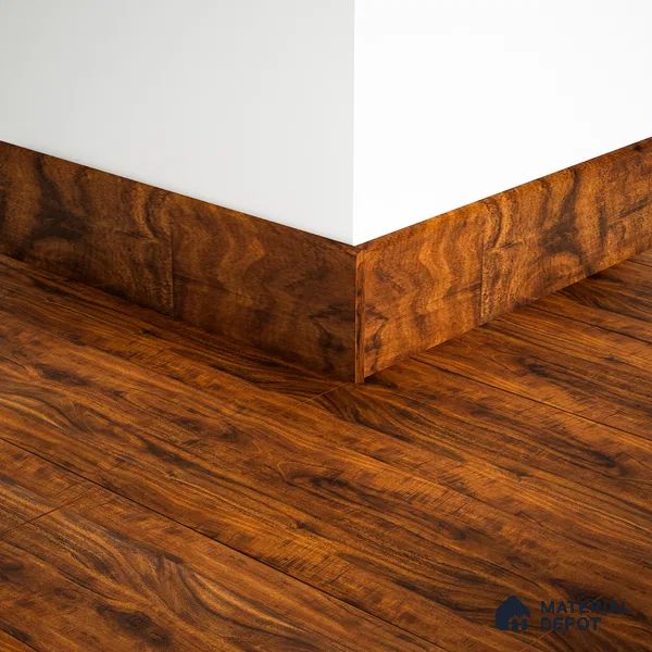 MDF Skirting Heirloom PM 00353 F | 8 ft x 3.5 Inch | Compatible for Laminate Wood Floor LF 00267