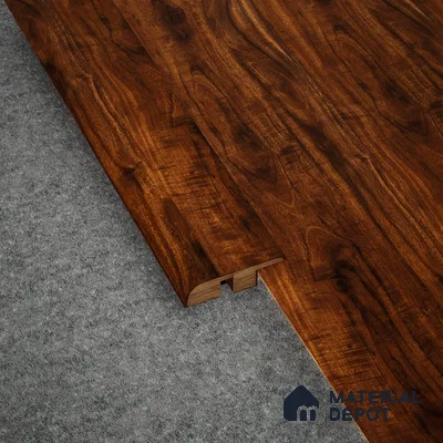 MDF Reducer R Profile Heirloom PM 00353 K | 8 ft x 23 mm x 12 mm | Compatible for Laminate Wood Floor LF 00267
