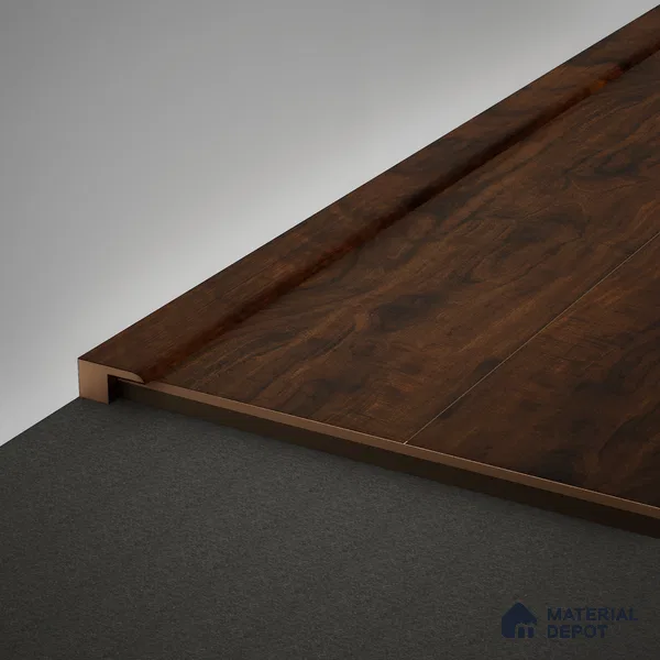 MDF Edge Profile Heirloom PM 00353 R | 8 ft x 12 mm x 12 mm | Compatible for Laminate Wood Floor LF 00267