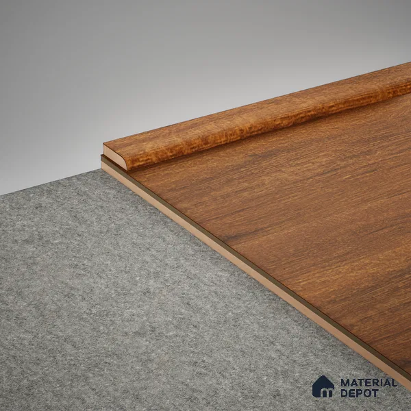 MDF Corner Beading Profile Heirloom PM 00348 B | 8 ft x 18 mm x 12 mm | Compatible for Laminate Wood Floor LF 00268