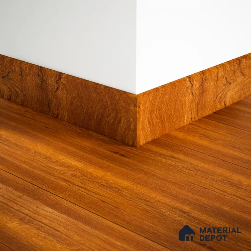 MDF Skirting Heirloom PM 00348 E | 8 ft x 3 Inch | Compatible for Laminate Wood Floor LF 00268