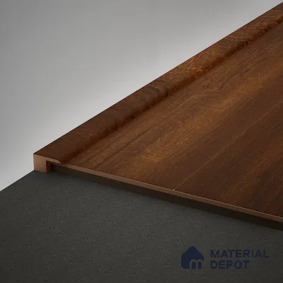 MDF Edge Profile Heirloom PM 00348 R | 8 ft x 12 mm x 12 mm | Compatible for Laminate Wood Floor LF 00268
