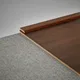 A close-up of a MDF Corner Beading Profile Heirloom PM 00350 | 8 ft x 12 mm x 12 mm | Compatible for Laminate Wood Floor LF 00269 available at Material Depot in Bangalore