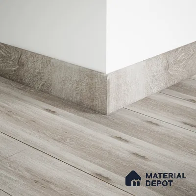 MDF Skirting Heirloom PM 00351 D | 8 ft x 2.5 Inch | Compatible for Laminate Wood Floor LF 00270