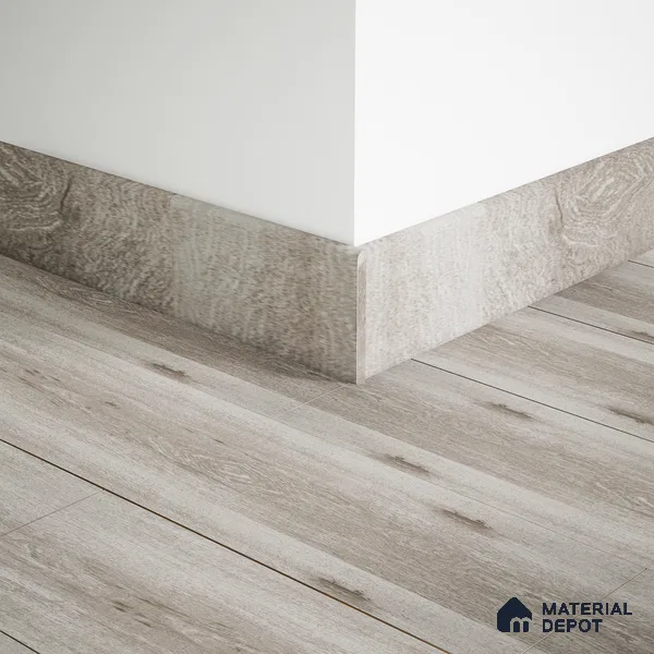 MDF Skirting Heirloom PM 00351 D | 8 ft x 2.5 Inch | Compatible for Laminate Wood Floor LF 00270