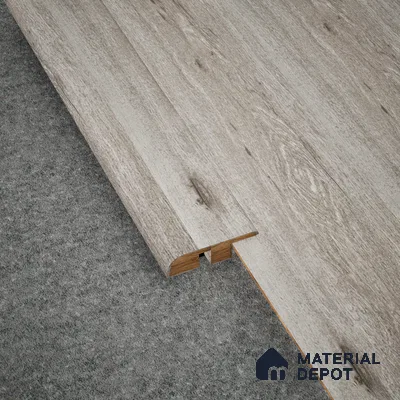 MDF Reducer R Profile Heirloom PM 00351 J | 8 ft x 18 mm x 12 mm | Compatible for Laminate Wood Floor LF 00270