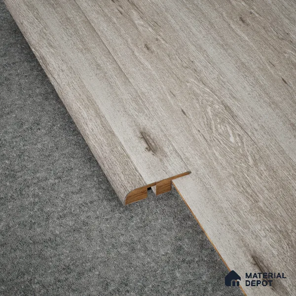 MDF Reducer R Profile Heirloom PM 00351 J | 8 ft x 18 mm x 12 mm | Compatible for Laminate Wood Floor LF 00270
