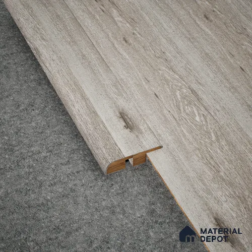 MDF Reducer R Profile Heirloom PM 00351 L | 8 ft x 25 mm x 12 mm | Compatible for Laminate Wood Floor LF 00270