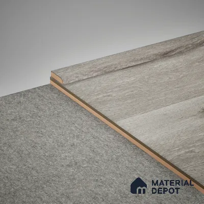 MDF Corner Beading Profile Heirloom PM 00351 | 8 ft x 12 mm x 12 mm | Compatible for Laminate Wood Floor LF 00270