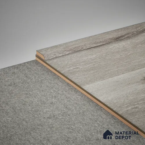 MDF Corner Beading Profile Heirloom PM 00351 | 8 ft x 12 mm x 12 mm | Compatible for Laminate Wood Floor LF 00270