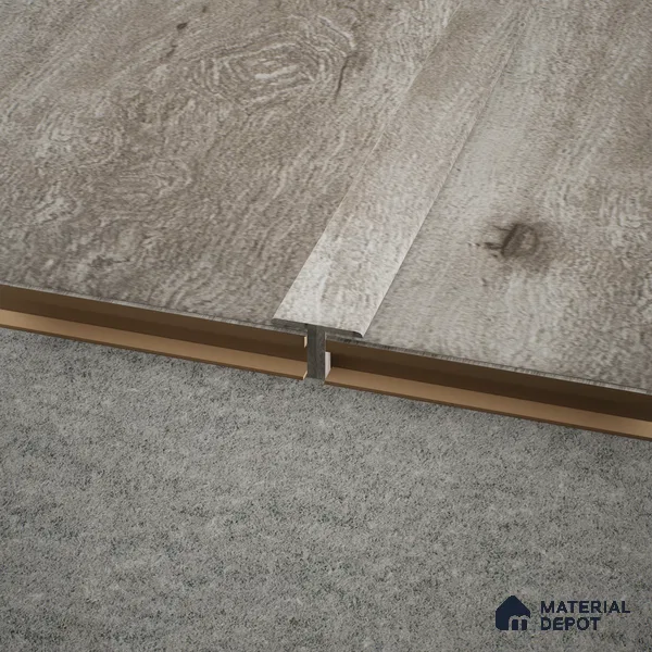 MDF T Profile Heirloom PM 00351 N | 8 ft x 16 mm x 12 mm | Compatible for Laminate Wood Floor LF 00270