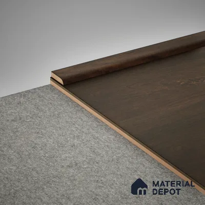 MDF Corner Beading Profile Heirloom PM 00349 C | 8 ft x 25 mm x 12 mm | Compatible for Laminate Wood Floor LF 00271