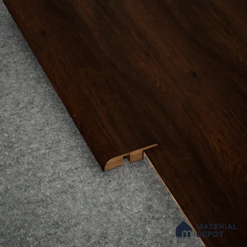 MDF Reducer R Profile Heirloom PM 00349 K | 8 ft x 23 mm x 12 mm | Compatible for Laminate Wood Floor LF 00271