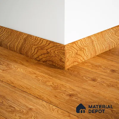 MDF Skirting Heirloom PM 00354 D | 8 ft x 2.5 Inch | Compatible for Laminate Wood Floor LF 00272