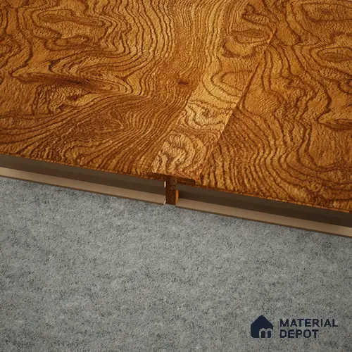 MDF T Profile Heirloom PM 00354 M | 8 ft x 12 mm x 12 mm | Compatible for Laminate Wood Floor LF 00272