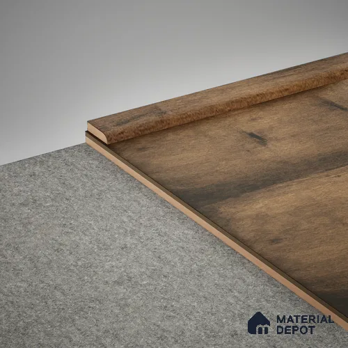 MDF Corner Beading Profile Edge Flow PM 00382 C | 8 ft x 25 mm x 12 mm | Compatible for Laminate Wood Floor LF 00273