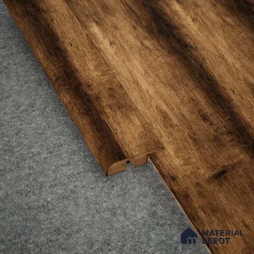 MDF Reducer R Profile Edge Flow PM 00382 J | 8 ft x 18 mm x 12 mm | Compatible for Laminate Wood Floor LF 00273