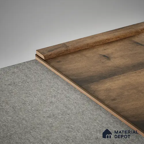 MDF Corner Beading Profile Edge Flow PM 00382 | 8 ft x 12 mm x 12 mm | Compatible for Laminate Wood Floor LF 00273