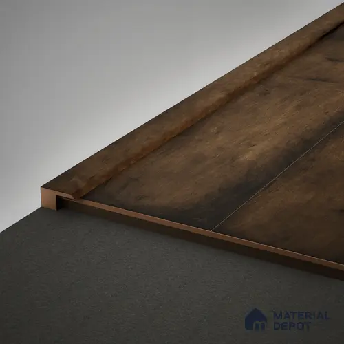 MDF Edge Profile Edge Flow PM 00382 S | 8 ft x 16 mm x 12 mm | Compatible for Laminate Wood Floor LF 00273
