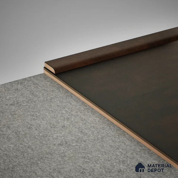 MDF Corner Beading Profile Edge Flow PM 00381 B | 8 ft x 18 mm x 12 mm | Compatible for Laminate Wood Floor LF 00274