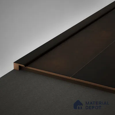 MDF Edge Profile Edge Flow PM 00381 R | 8 ft x 12 mm x 12 mm | Compatible for Laminate Wood Floor LF 00274