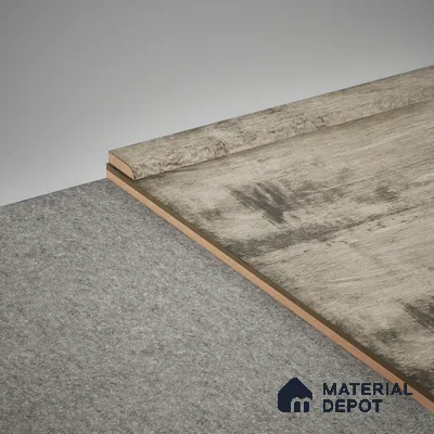 MDF Corner Beading Profile Edge Flow PM 00379 | 8 ft x 12 mm x 12 mm | Compatible for Laminate Wood Floor LF 00275