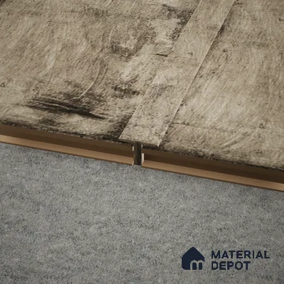 MDF T Profile Edge Flow PM 00379 O | 8 ft x 18 mm x 12 mm | Compatible for Laminate Wood Floor LF 00275