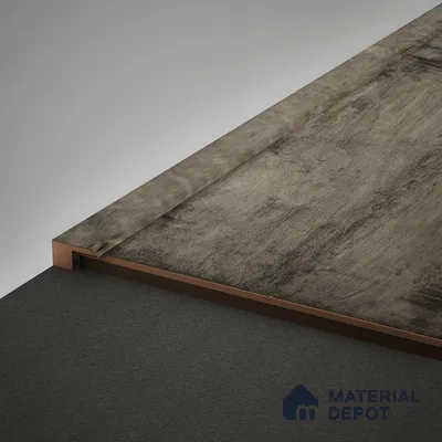 MDF Edge Profile Edge Flow PM 00379 R | 8 ft x 12 mm x 12 mm | Compatible for Laminate Wood Floor LF 00275
